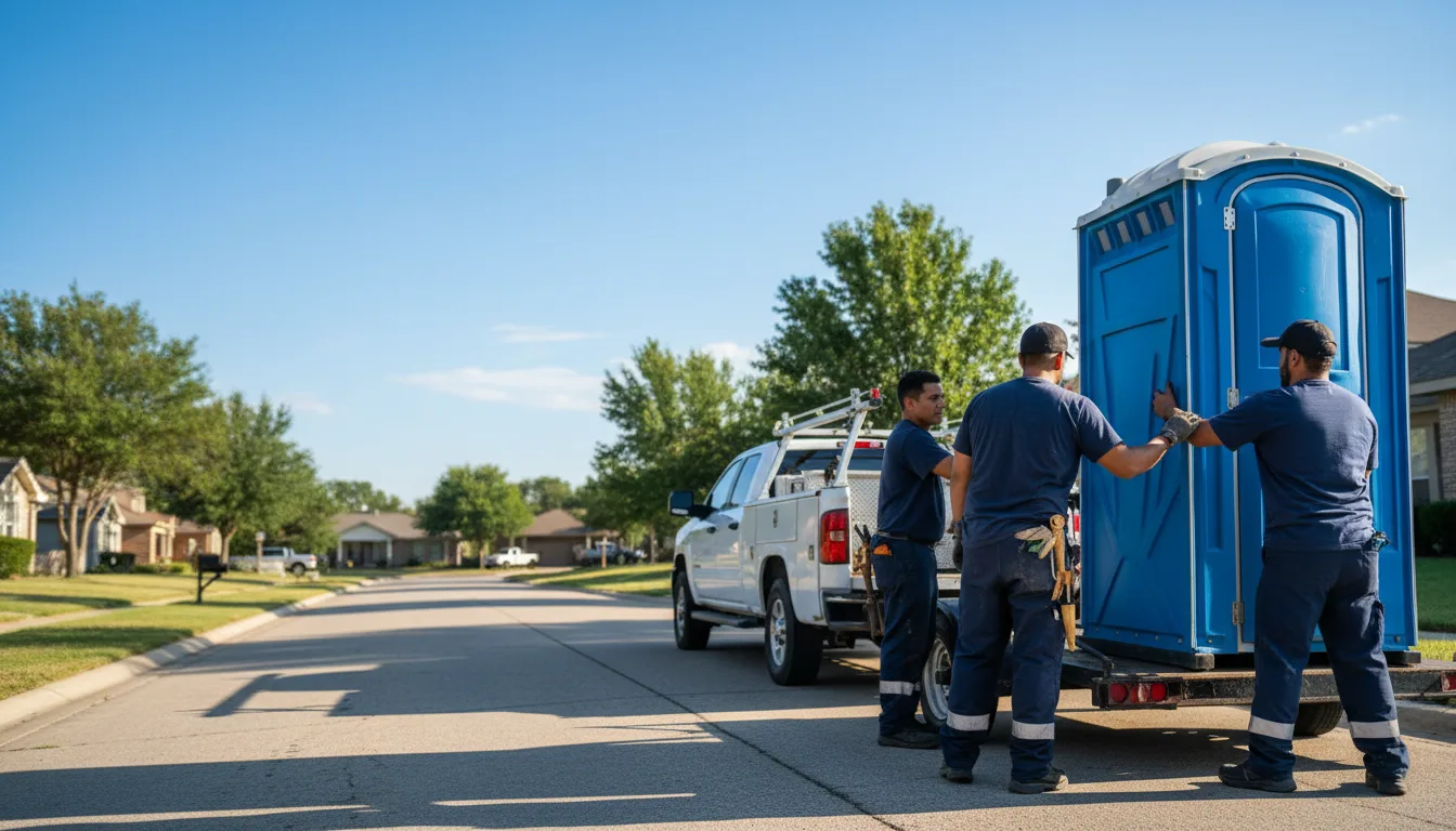Portable Toilet Rental in Dublin, TX near me
